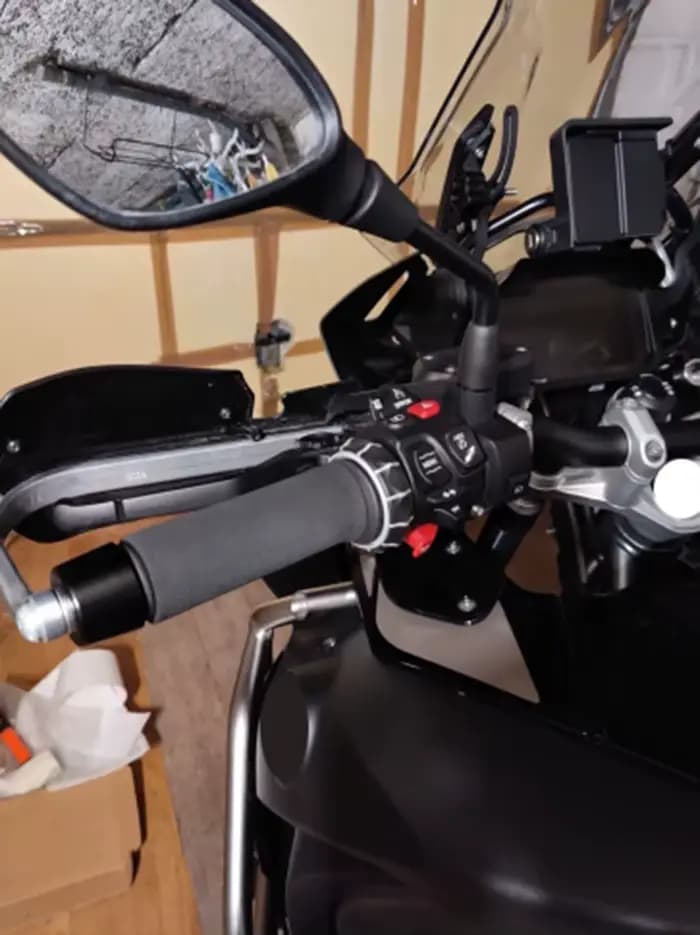 Couvercle de poignée de guidon antidérapant pour moto, pour BMW R1250GS Adventure R1200GS/adv F850GS