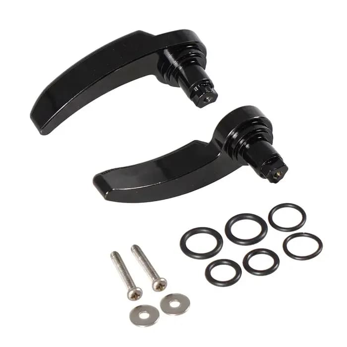Kit de loquet de sac de selle noir de haute qualité