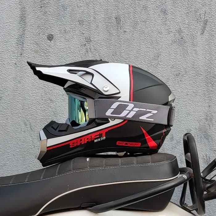Casque de motocross professionnel tout-terrain pour homme