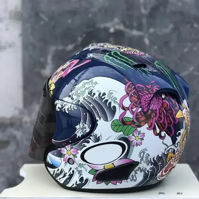 Ram3 Oriental Dragon demi-casque moto tout-terrain casque d'été descente course montagne croix Casco Capacete hommes et femmes