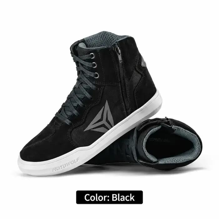 Chaussures de moto respirantes Motowolf