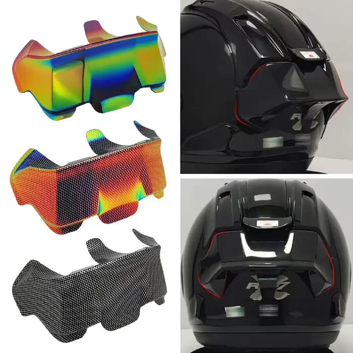 Becquet de casque arrière