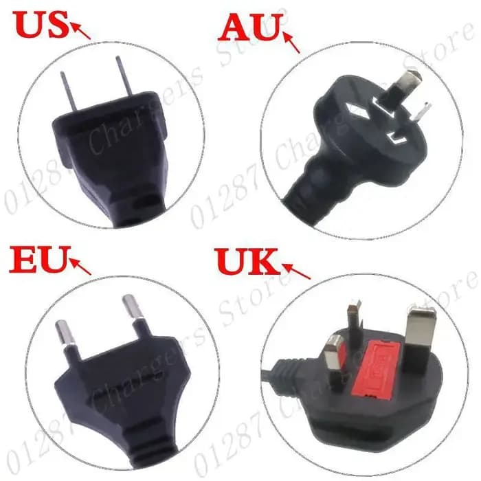Chargeur 42V 1.5A, entrée 100-240 VAC, chargeur lithium Li-ion Li-poly pour vélo électrique 10Series