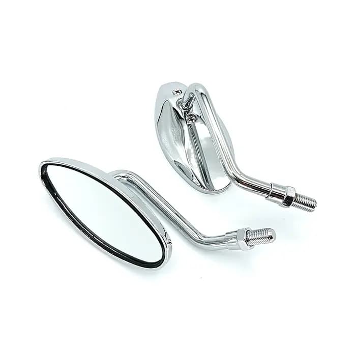 Universel 10mm nouveau miroir de moto Scooter e-bike rétroviseurs 2 pièces/paire électromobile arrière côté convexe miro