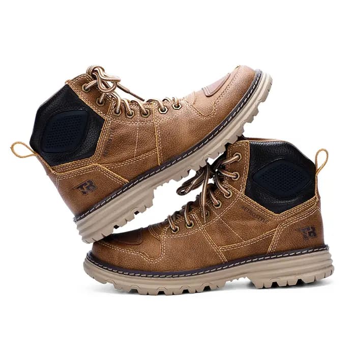 2025 TRtiger hommes rétro Moto bottes montagne randonnée Botas marron vêtements de travail en plein