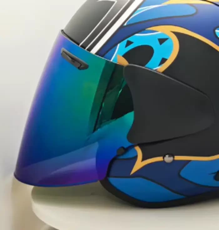 Demi-casque à grands yeux unisexe moto tout-terrain SZ-R EVO casque descente course montagne Cross Casco Capacete