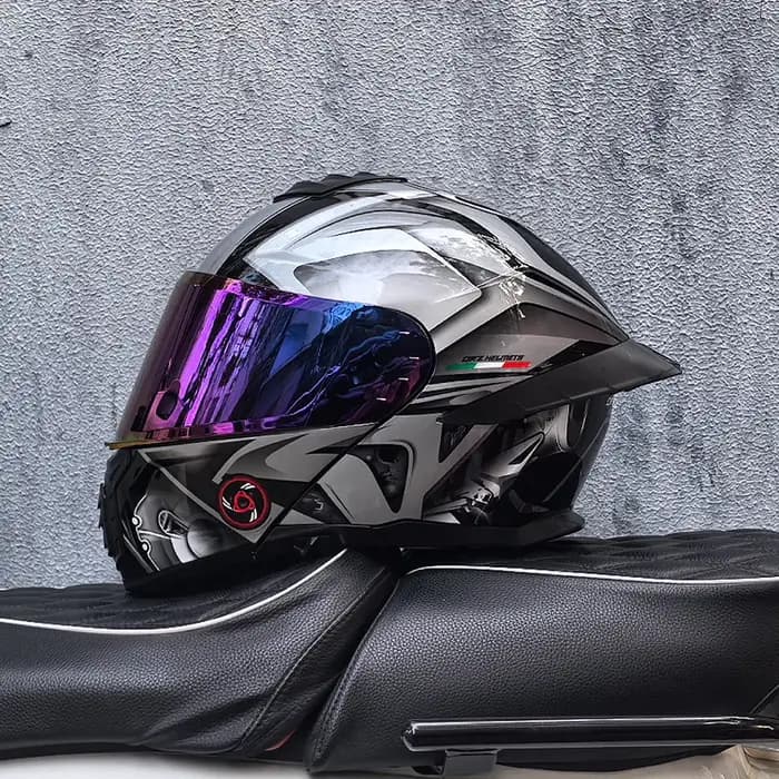 Casque de moto intégral ORZ-B08A