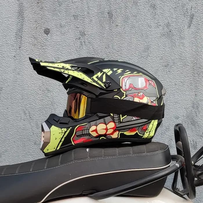 Motocros Kask Cross descente Soporte Casco hors route casque course classique moto Original Enduro