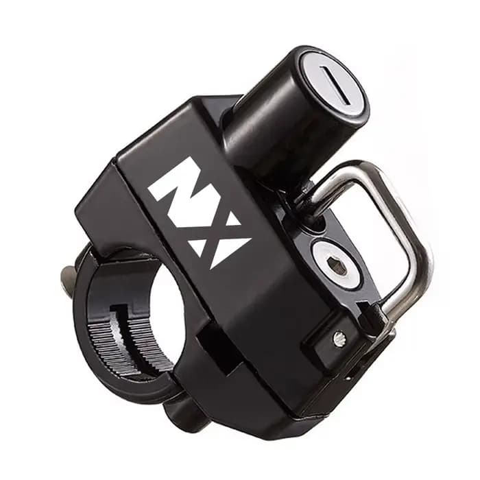 Nouveau Verrou de Casque CNC pour Moto HONDA NX400 NX500 NX 400 500 2024-2026 Antivol Antirouille Di