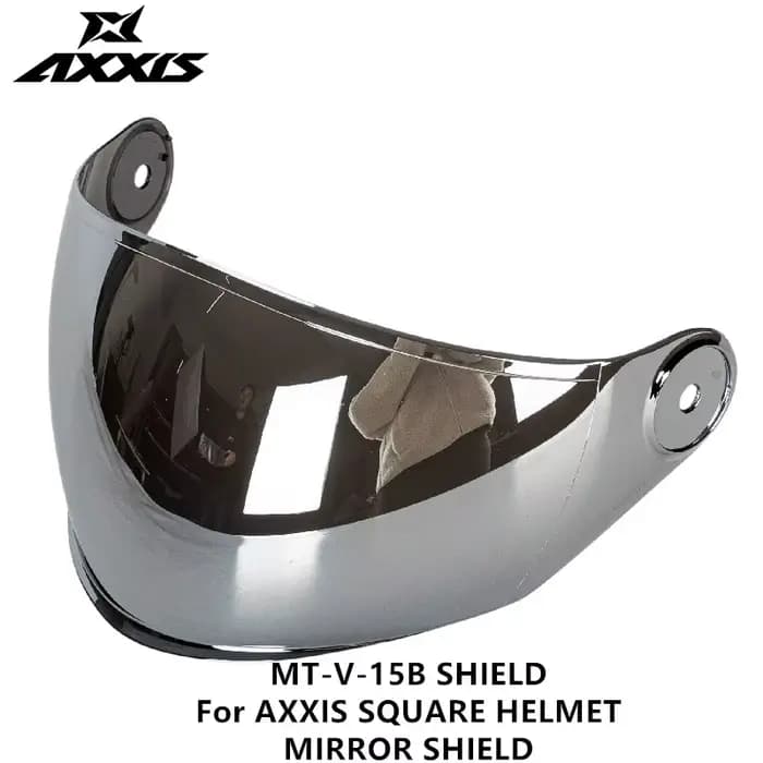 AXXIS MT-V-15/15B casque de moto visière carré ouvert casque Original bouclier remplacement lentille