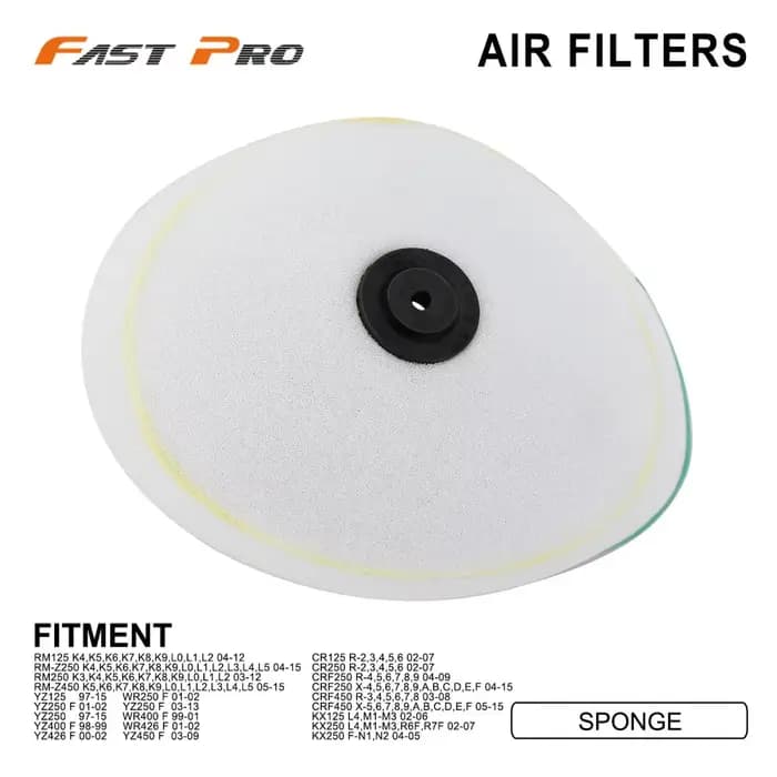 Filtre à Air de moto de haute qualité pour HONDA YAMAHA SUZUKI KAWASAKI CR CRF RM RMZ YZ WRF YZF KX