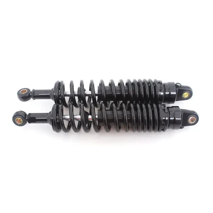 Accessoires de moto 1 paire d'amortisseurs arrière noirs 360mm universels pour Harley Kawasaki Honda Yamaha Suzuki ATV