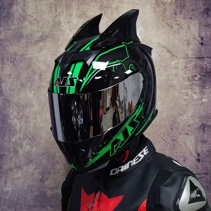 Casque de Moto Modulaire Cool avec Pare-Soleil Nik