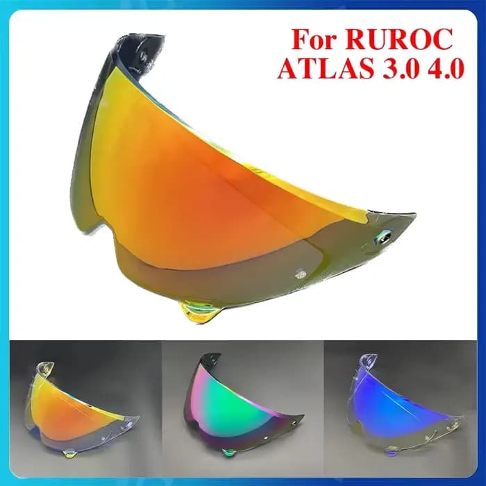 Lentille de casque de moto pour RUROC ATTol3.0 4.0