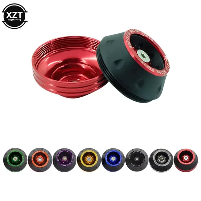 2 pièces moto Scooter Crash Protector roue Protection tampons avant amortisseur tasse curseurs pour