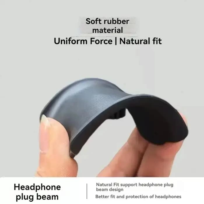 Support universel noir en alliage d'aluminium pour casque – Support de bureau durable pour casque de jeu – Accessoire multimédia pour écouteurs
