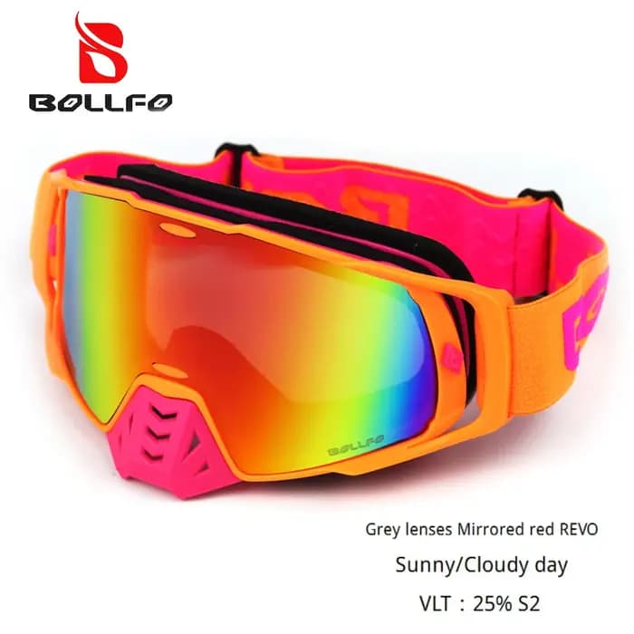 Lunettes de moto photochromiques pour la conduite de jour et de nuit