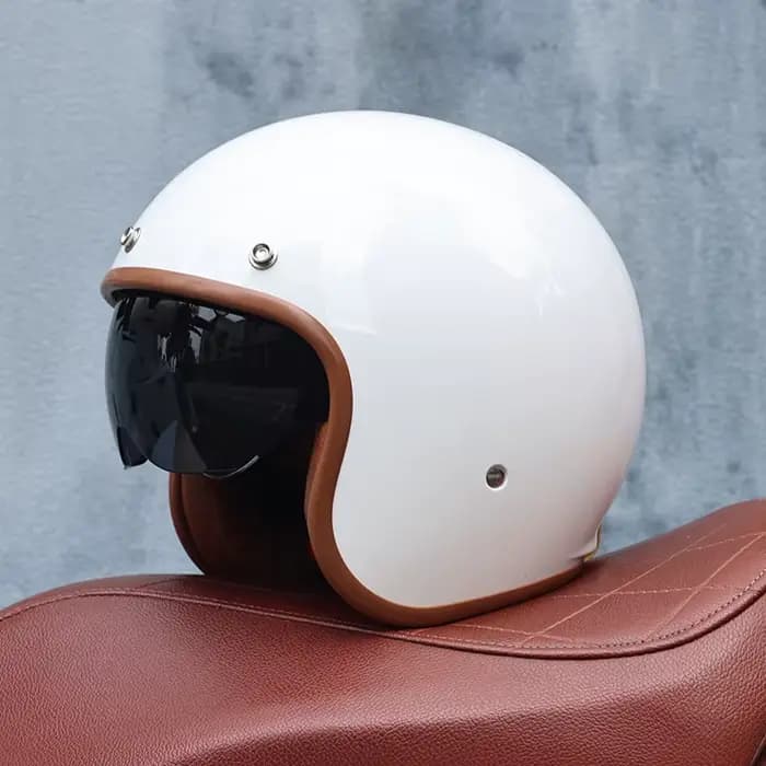 ORZ - Casque de moto rétro