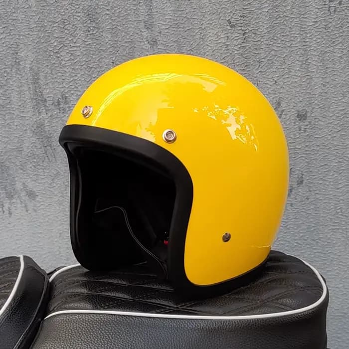 Casque de Moto Ouvert Rétro