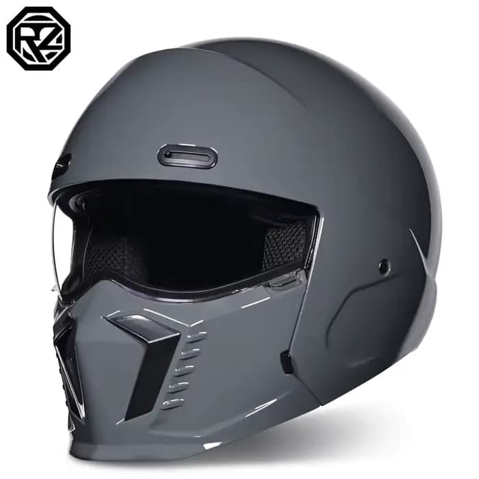 Nouveau Scorpion rétro Moto Cascos Moto Locomotive personnalité multi-usages combinaison casque demi