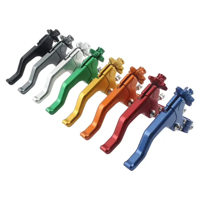 Accessoires de moto poignée de frein leviers d'embrayage réglables pour KTM Kawasaki Honda Yamaha cyclomoteur ATV UTV Dirt Pit Bike Motocross