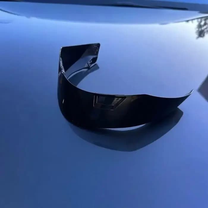 Grand Spoiler Arrière pour Casque Moto Z8 - Accessoire de Décoration pour Casques Shoei Z8