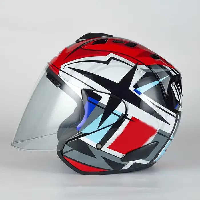 Takahashi – demi-Casque intelligent, demi-Casque ouvert, Casque de moto de course pour femmes et hom