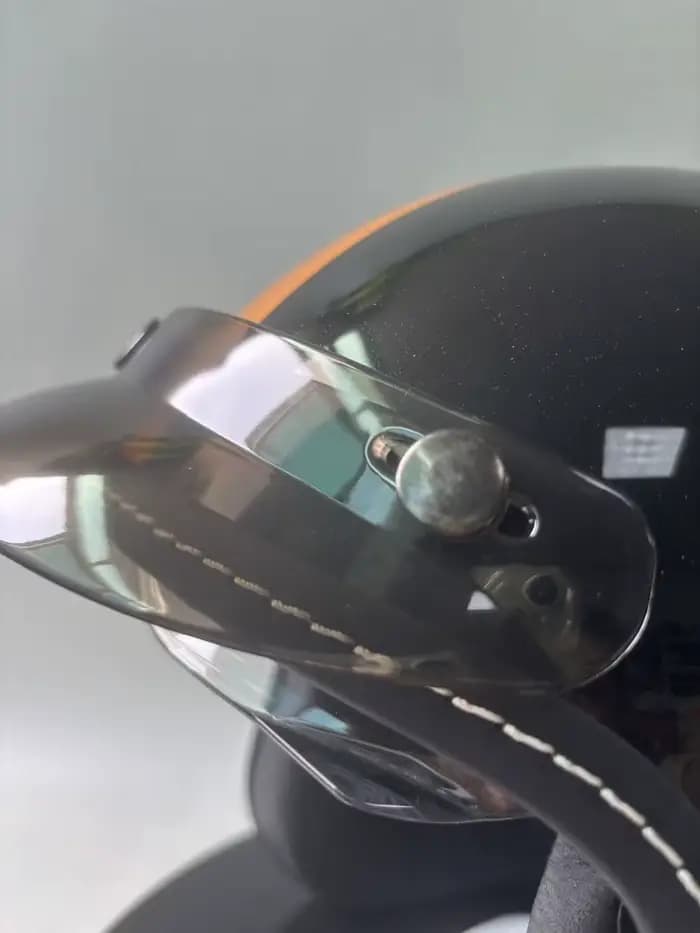 Casque de moto rétro unisexe trois-quarts pour toutes les saisons