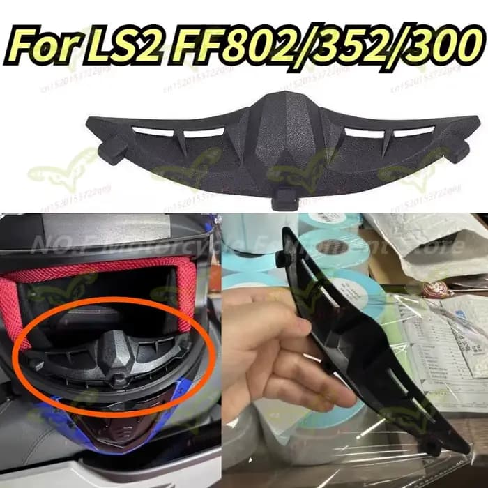 Protection de nez pour casque de moto, accessoires de moto, spoiler de casque, accessoires de casque