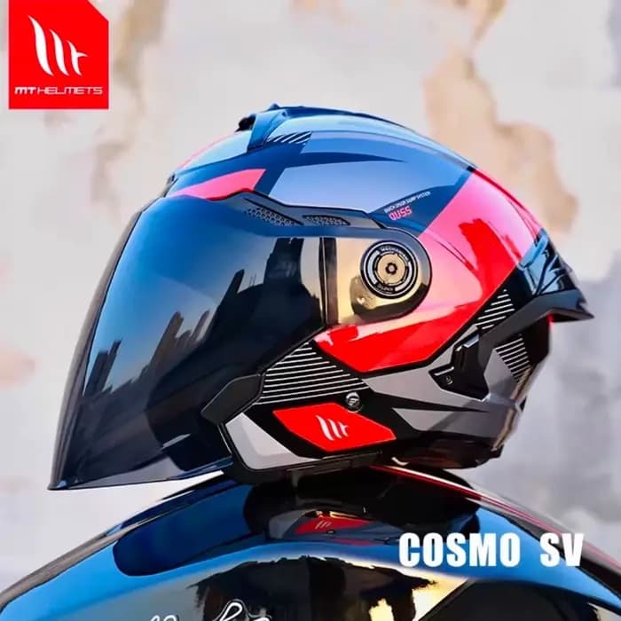 Casque de moto MT Cosmo SV 3/4