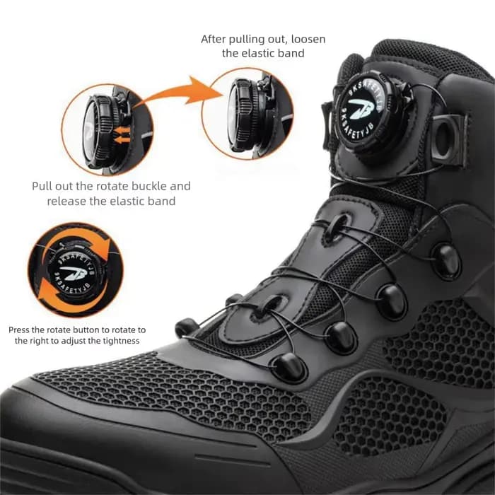 Bottes de moto respirantes