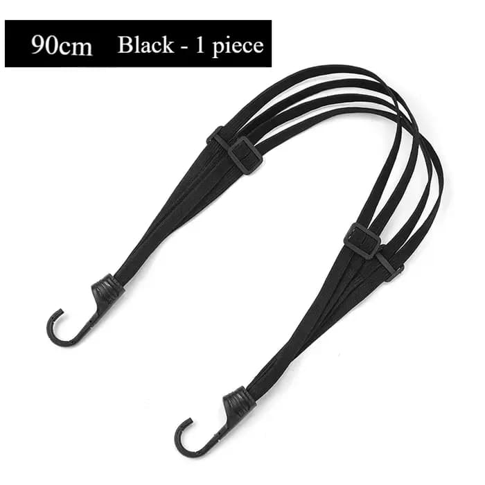 1 pièce Sacoche de transport élastique pour moto avec crochet de sécurité – Polyvalente pour casque et équipement