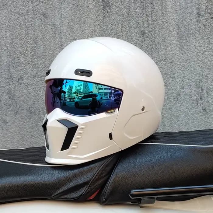 Nouveau Scorpion rétro Moto Cascos