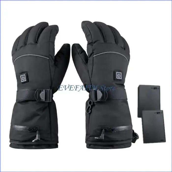 Gants chauffants 124B, imperméables, pour écran pour vélos randonnée