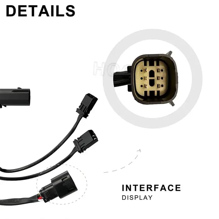 Adaptateur d'accessoires avant pour feux de circulation/clignotants pour Harley Touring Street Glide & Road Glide 2023.5-2025 – Accessoires moto