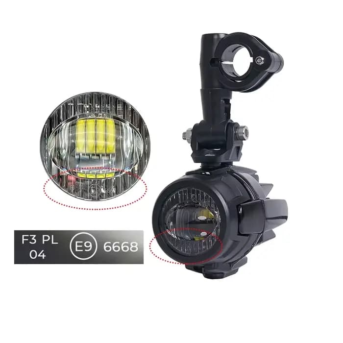 Lampe auxiliaire LED 40W 6000K, 2 pièces, Kits de feux de conduite antibrouillard Super lumineux, am