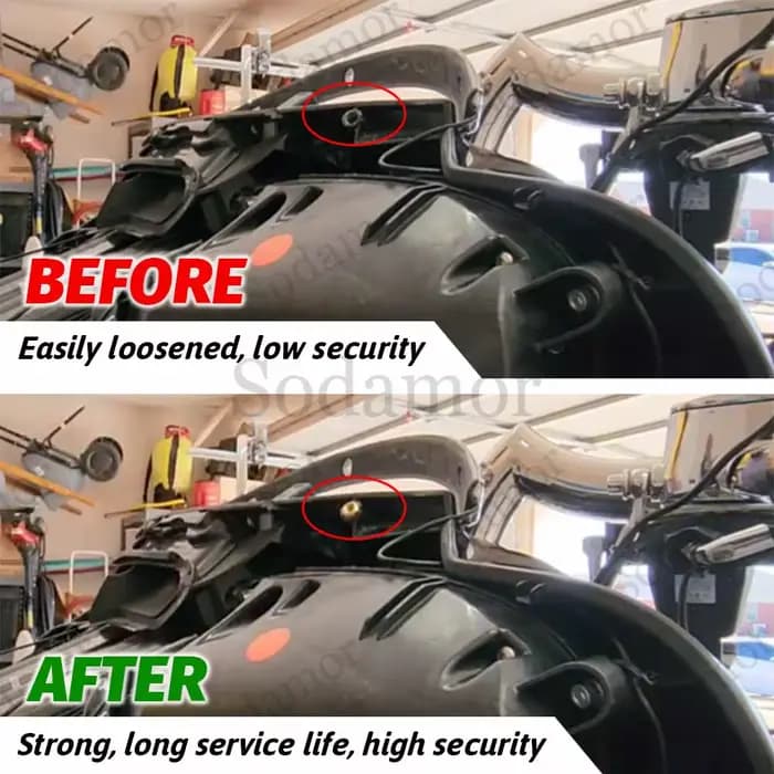 Outil d'installation de poignée en T pour moto