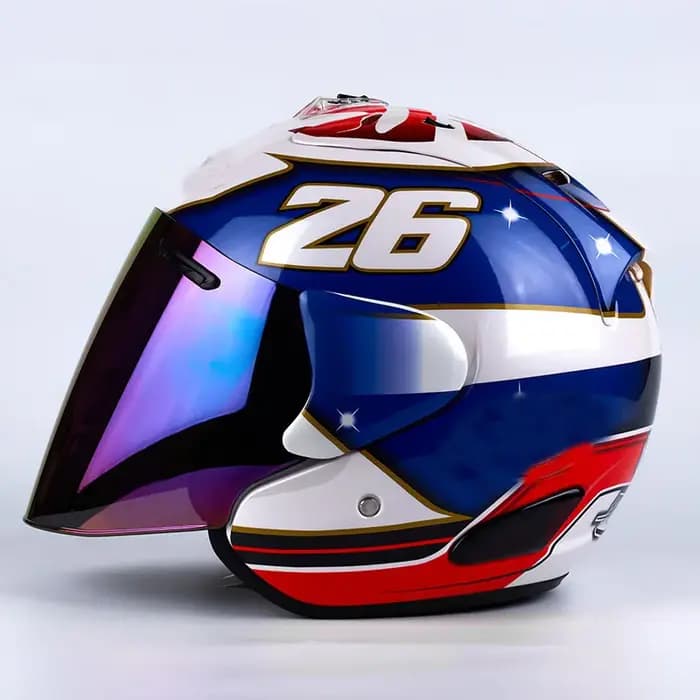 Demi-casque de moto d'été