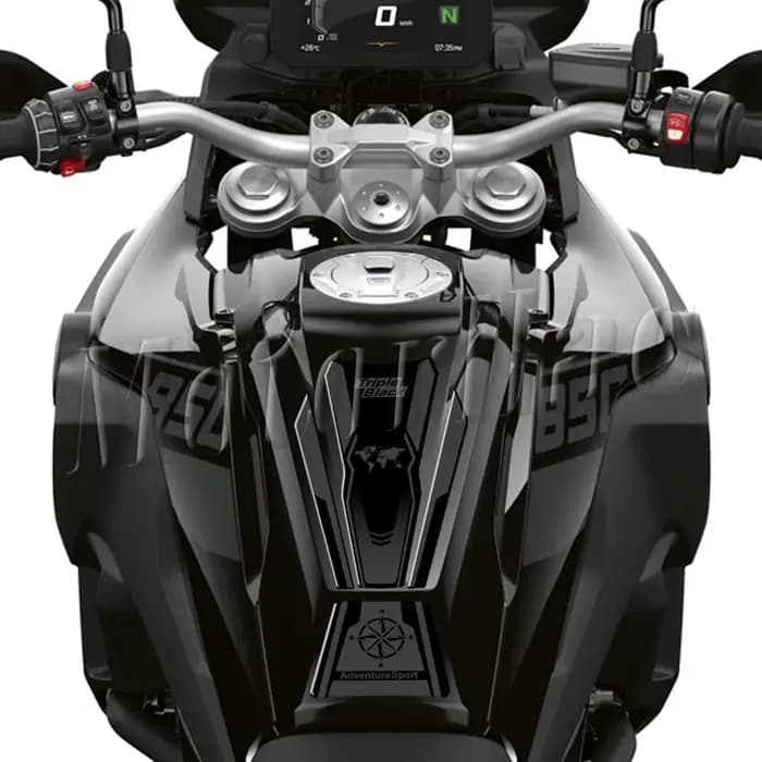 Autocollant 3D pour réservoir de carburant de moto