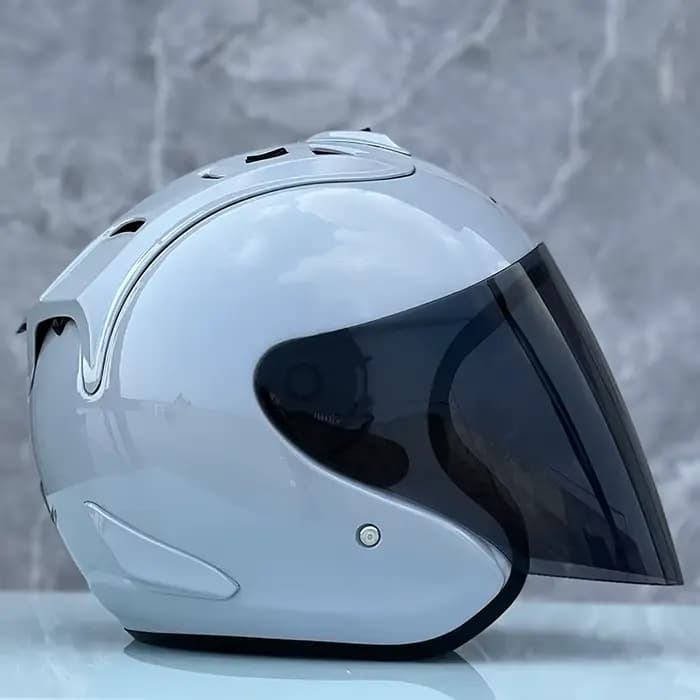Casque de moto ouvert pour hommes et femmes