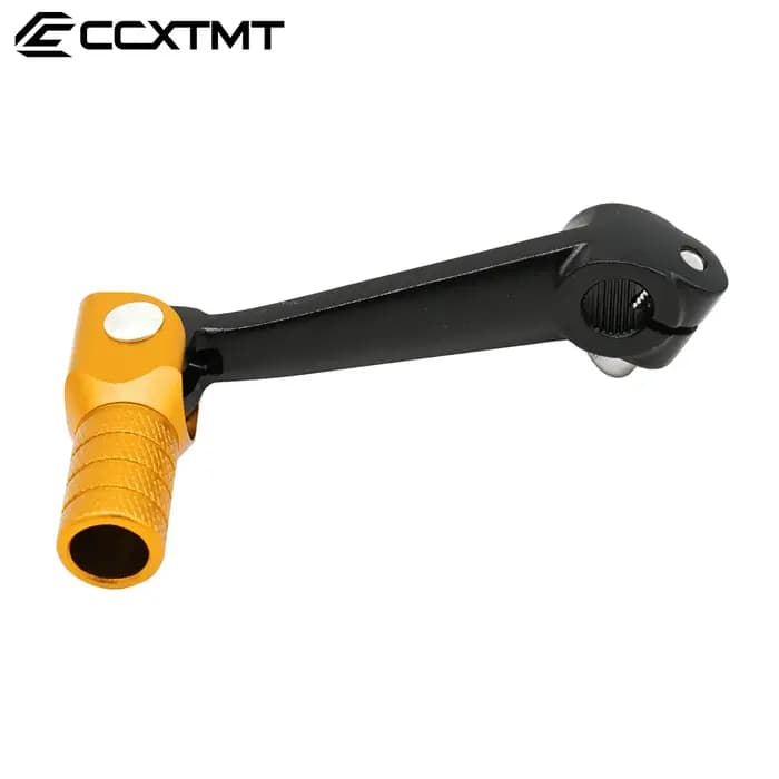 Levier de changement de vitesse pliable en aluminium pour moto