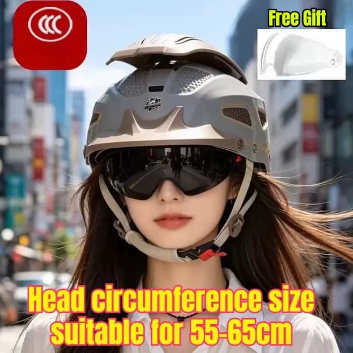Casque de moto, scooter électrique