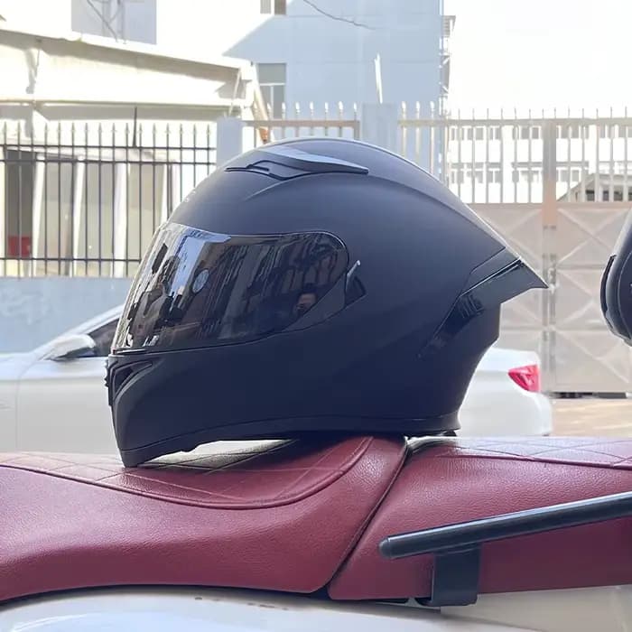 JIEKAI-Casque intégral de moto classique Four Seans, Go Kart, VTT, RL, Hurbike Médiateur guard