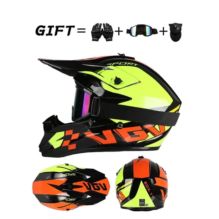 Casques de moto, casques tout-terrain, équipements de sécurité pour enfants et adultes, conduite sur route et équipements de sécurité pour la conduite AM/DH.