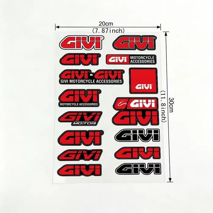 Autocollants réfléchissants pour moto GIVI