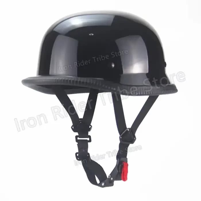 Casque de moto rétro demi-face