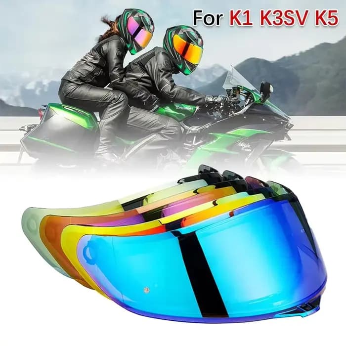 Pour AGV K5 K5S K5-S K3SV K1 K1S Compact ST Moto Casque Visière Lentille Bouclier Lunettes Visage Complet Pin