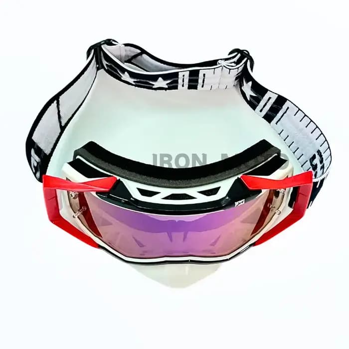 Lunettes de motocross coupe-vent