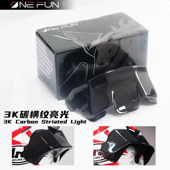 Spoiler de casque RX7X pour moto RX-7X VZ-Ram