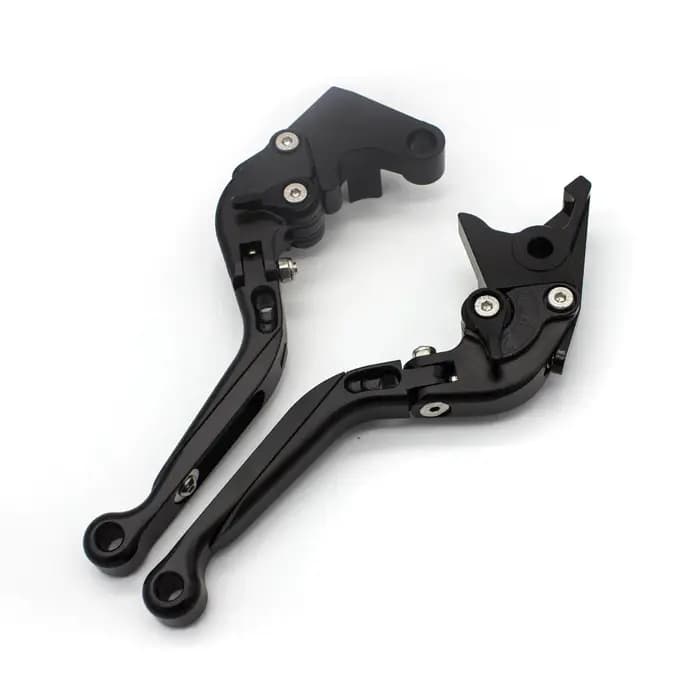 Levier d'embrayage de frein pliable et extensible pour moto